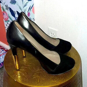 Maiyet black Hidden Platform Heels sz 10.5